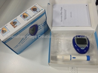 China Mutifunctional hospital Diabetic Glucose Monitor with 50pcs test strips and blood pen supplier