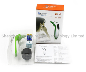 China 9 sets of storage data LCD display unique mini ear thermometer TT-606 supplier