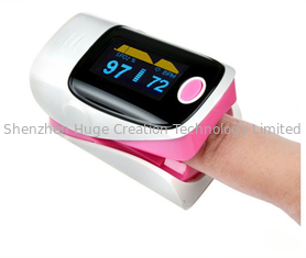 China Digital color display finger pulse oximeter YK - 80 for SPO2 and pulse check supplier