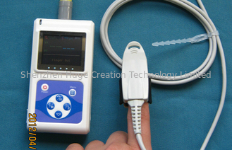 China Touch Screen Digital Fingertip Pulse Oximeter , Handle Type supplier