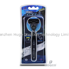 China 6 Blades Performance mens safety razor With Powered Handle / shaving Razor SXB3000 CE supplier