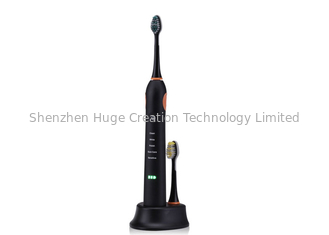 China Recharable electric sonic toothbrush with timer function in black or white color supplier