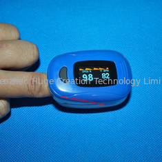China Blue Handheld Fingertip Pulse Oximeter / Infant Home Pulse Oximeters supplier