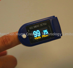China Yellow Child Finger Tip Pulse Oximeter Readings with SpO2 Display supplier