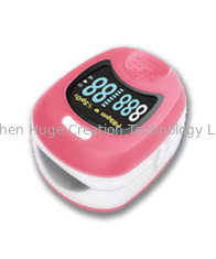 China Pink Pocket SPO2 Finger Pulse Oximeter Readings for Kids AH - 50QB supplier
