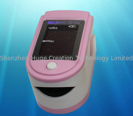 China Oxygen Saturation Fingertip Pulse Oximeter Pink For Pediatric / Child supplier