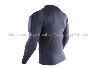 China Long Sleeve Tight Shirt Sport Fitness Quick Dry T - Shirt for Men supplier
