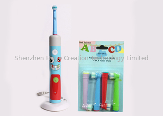 China Compatible Oral B Blue indicator bristle Kids Electric Toothbrush for Children supplier