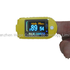 China Portable Home Fingertip Pulse Oximeters In Black , Wireless BF Type supplier