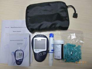 China CE Blood Sugar Test Meter With Strips Fresh Capillary Whole Blood supplier