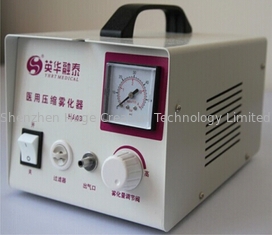 China Adjustable Mist Amount Nebulizer Air Compressor Double Cooling Hole supplier