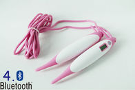 China Bluetooth 4.0 Skip Smart Jump Rope Quantum Health Analyzer With Black And Pink factory