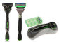 6 Blades Dorco razor for shaving , Pace 6 blue lubricating strip Razor Cartridges supplier