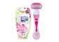 LSXA1000 Pink Color  Razor for women With Dual 3 Blades Head supplier