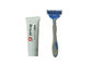 Hotel Or Travel Carry sharp Twin Blades  Disposable Shaving Razor with shaving cream supplier