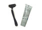 Hotel Or Travel Carry sharp Twin Blades  Disposable Shaving Razor with shaving cream supplier