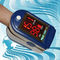 Oxygen Saturation  Fingertip Pulse Oximeter Ox Levels In Yellow / Blue / Pink supplier