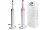 Rotary oscillating compatibility Oral toothbrush B electric toothbrush pink and gray color supplier