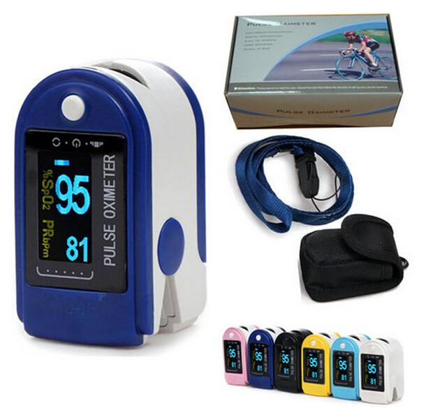 Six Color Available Portable Fingertip Pulse Oximeter For Home Use