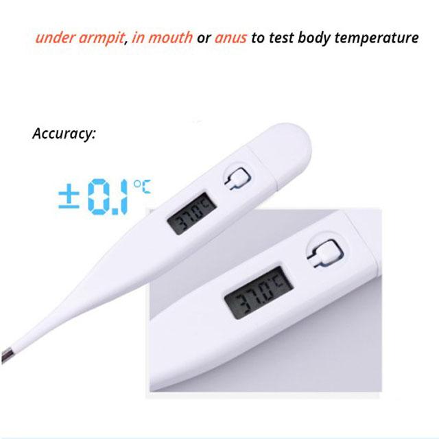 Safe Clinical Digital Infrared Thermometer For Oral , Rectum