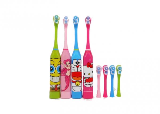 Colorful Replacement Double-sided Brush Heads for Kids Electric Toothbrush