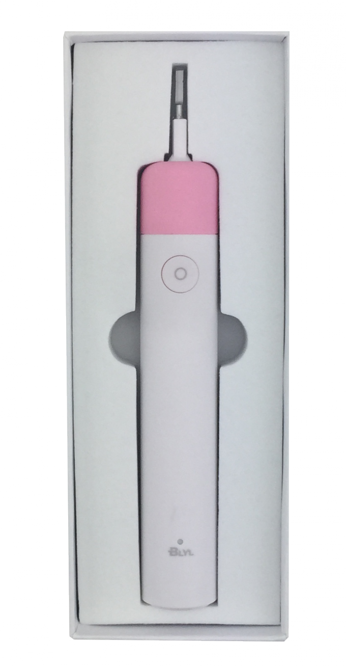 Rotary oscillating compatibility Oral toothbrush B electric toothbrush pink and gray color
