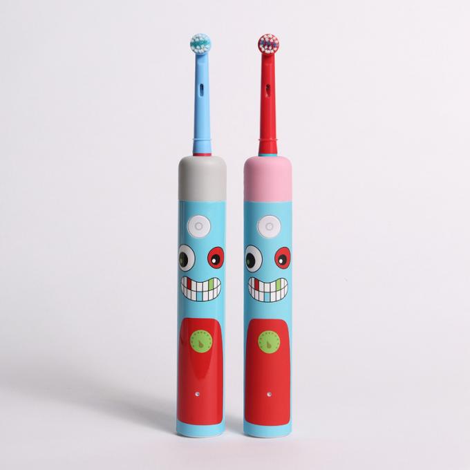 Kid electric toothbrush compatible with Oral B with 2 minutes timer with cartoon design