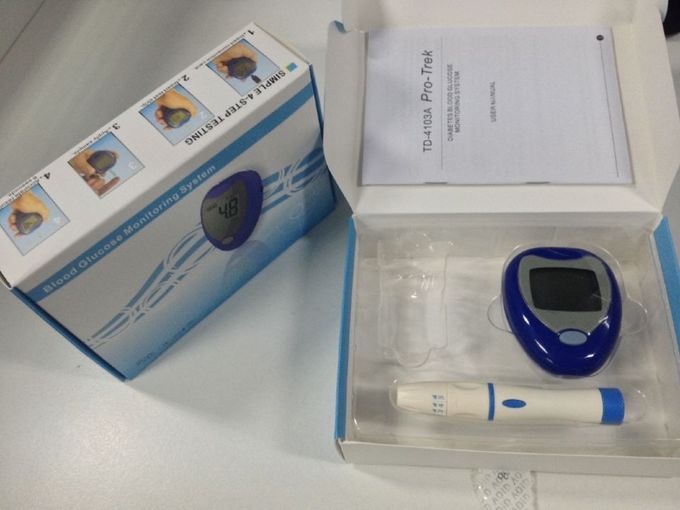 Quick Response Blood Glucosemeter AH - 4103A with Strips and lancets