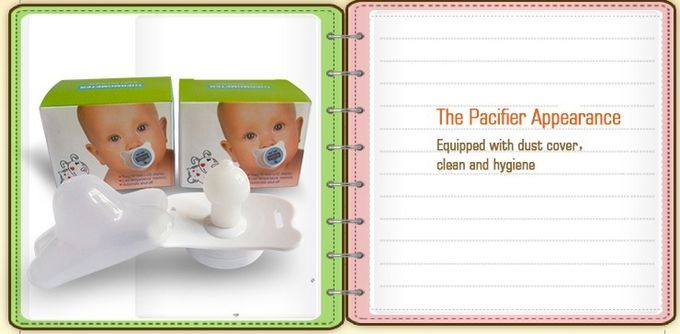 Digital  LCD Pacifier Thermometer Easy For Infant Temperature Test AH-BY01 Nipple Thermometer