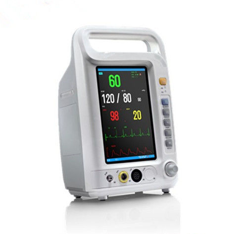 Multi parameters Portable Patient Monitor Built in Rechargeable Lithium Battery