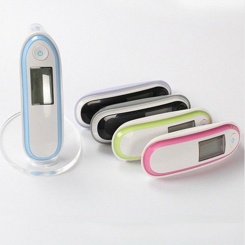 Home Use Blue Color Ear & Forehead Digital Infrared Thermometer High Accuracy