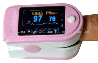 China Portable Home Black Fingertip Pulse Oximeters AH - 50D supplier