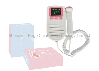 China Hand-held Color LCD Display High Resolution Fetal doppler with CE Certificate supplier
