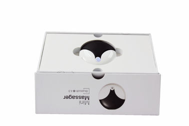 Bluetooth 4.0 Mini Therapy Massager / Full Body Muscle Massager Black White supplier