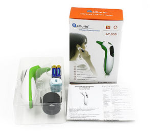 9 sets of storage data LCD display unique mini ear thermometer TT-606 supplier