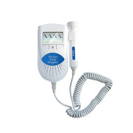 DC 3.0 V Continuous wave Pocket Fetal Doppler Without Display For Home Use supplier