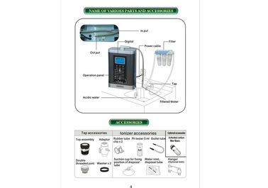 Lcd Display Electrolysis Alkaline Water Ionizer Equipment supplier