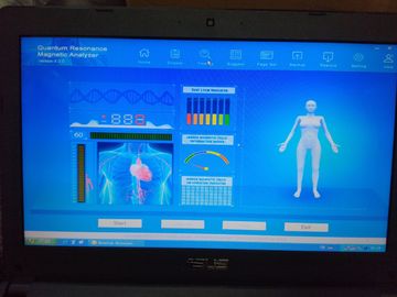 Romanian Language Software Version 44 Reports Quantum Body analyzer Silver Color Box supplier