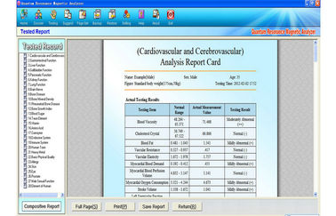 Portuguese Version Quantum Body Health Analyzer 38 Reports AH-Q4 supplier