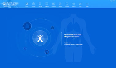 Body Composition Quantum Magnetic Resonance Health Analyzer Small supplier