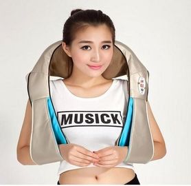 Rechargeable Electric Neck Shoulder Massager With Heating Function , AH-NM08 supplier