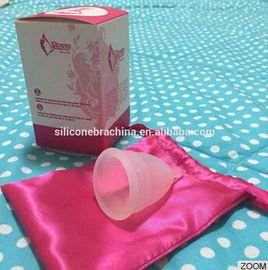 20Ml Reusable Silicone Soft Menstrual Period Cup S -1801 Pink / White / Purple supplier