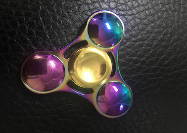 Plastic EDC Hand Spinner For Autism and ADHD , 3 Style Anxiety Stress Relief Focus Toys Gift supplier