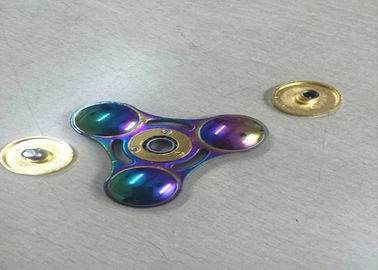 Plastic EDC Hand Spinner For Autism and ADHD , 3 Style Anxiety Stress Relief Focus Toys Gift supplier