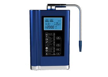 7 Plates Water Alkaline Ionizer 4.5 To 10.0 Ph Value 3.8 Inch Colorful Lcd Screen supplier