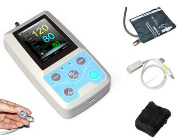 24 hour Automatic Ambulatory NIBP Multifunctional blood pressure monitor  PM50 with SPO2 probe supplier