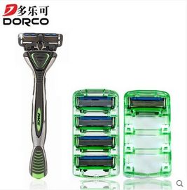 6 Blades  razor for shaving , Pace 6 blue lubricating strip Razor Cartridges supplier