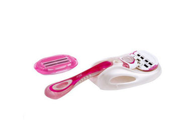 LSXA1000 Pink Color  Razor for women With Dual 3 Blades Head supplier