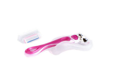 Pink Sixed baldes Stainless Steel razor blade shaving Shai 6 for Woman Use supplier