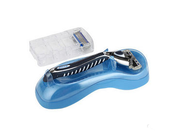 Safety Electric Male Shaving Razor 1 Handle With 2 Cartridges Pace 4  Razor supplier